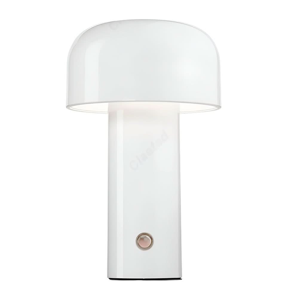 TOUCHGLOW Lamp - Portable USB Nightstand Lamp for Stylish Living Room Lighting - White
