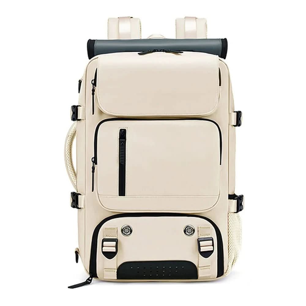 Large Waterproof Travel Backpack with USB Charging Port | 10 Colors | Anti-Theft Pocket for Commuting & Travel