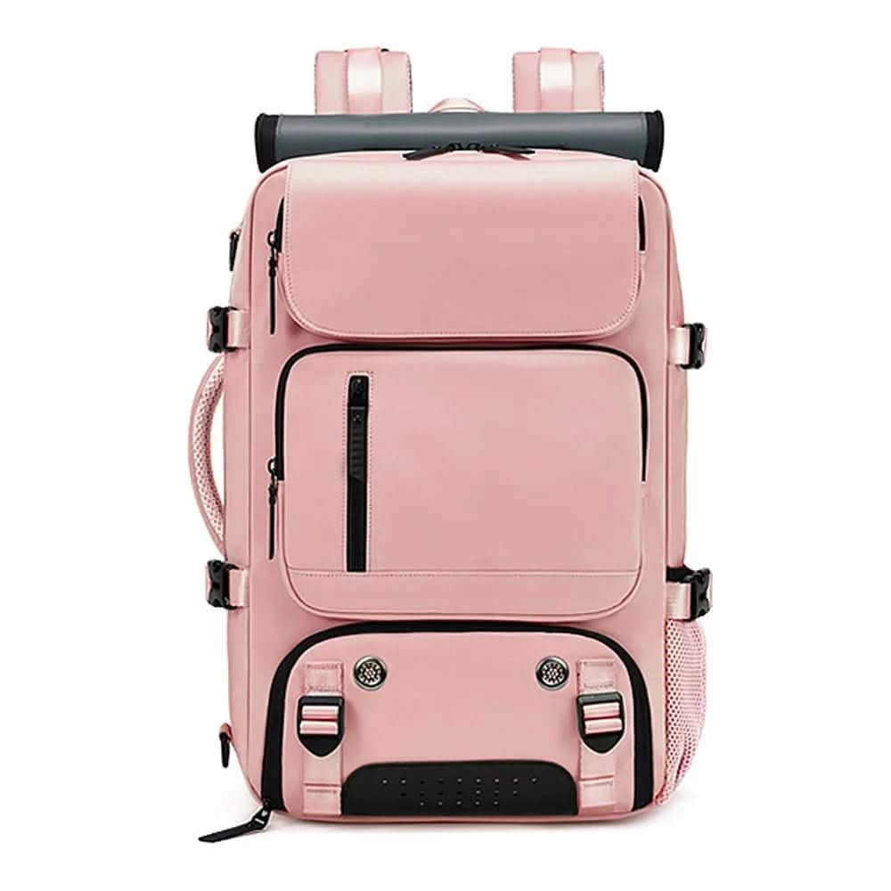 Large Waterproof Travel Backpack with USB Charging Port | 10 Colors | Anti-Theft Pocket for Commuting & Travel