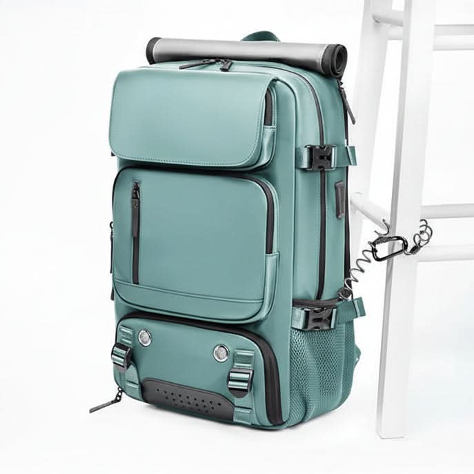 Large Waterproof Travel Backpack with USB Charging Port | 10 Colors | Anti-Theft Pocket for Commuting & Travel