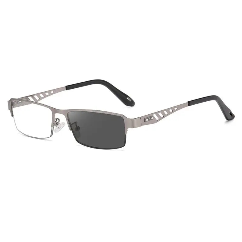 Photochromic Reading Glasses That Darken in Sunlight | Multifocal or Single Vision with a Blue Light Filter | Three Colors