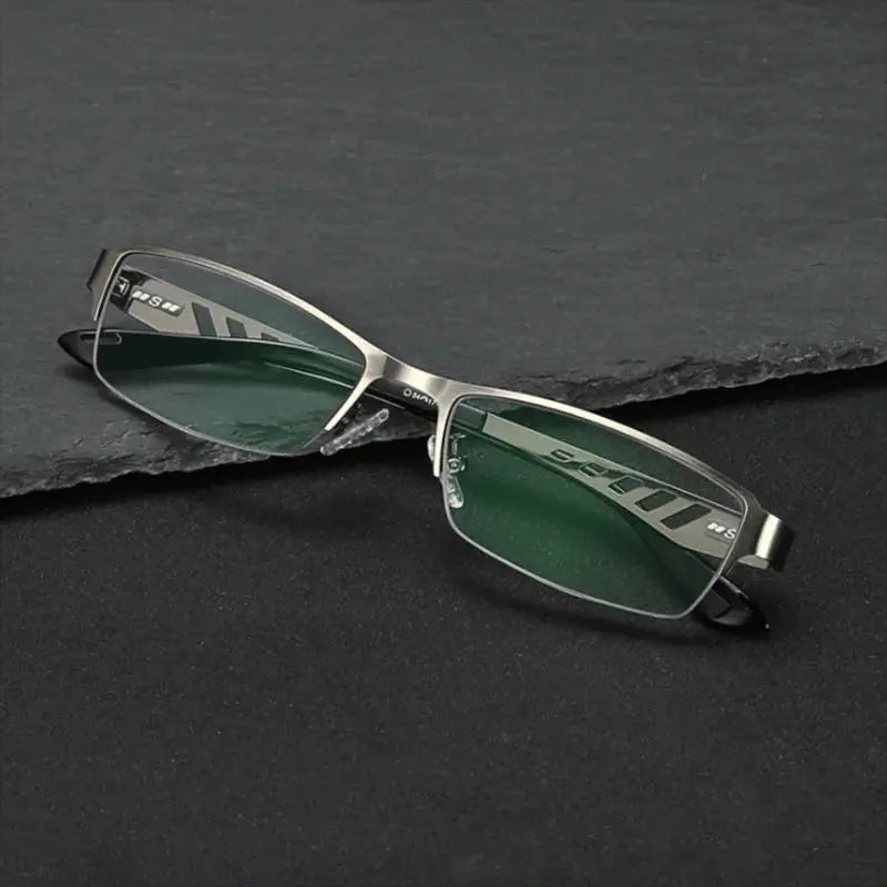 Photochromic Reading Glasses That Darken in Sunlight | Multifocal or Single Vision with a Blue Light Filter | Three Colors