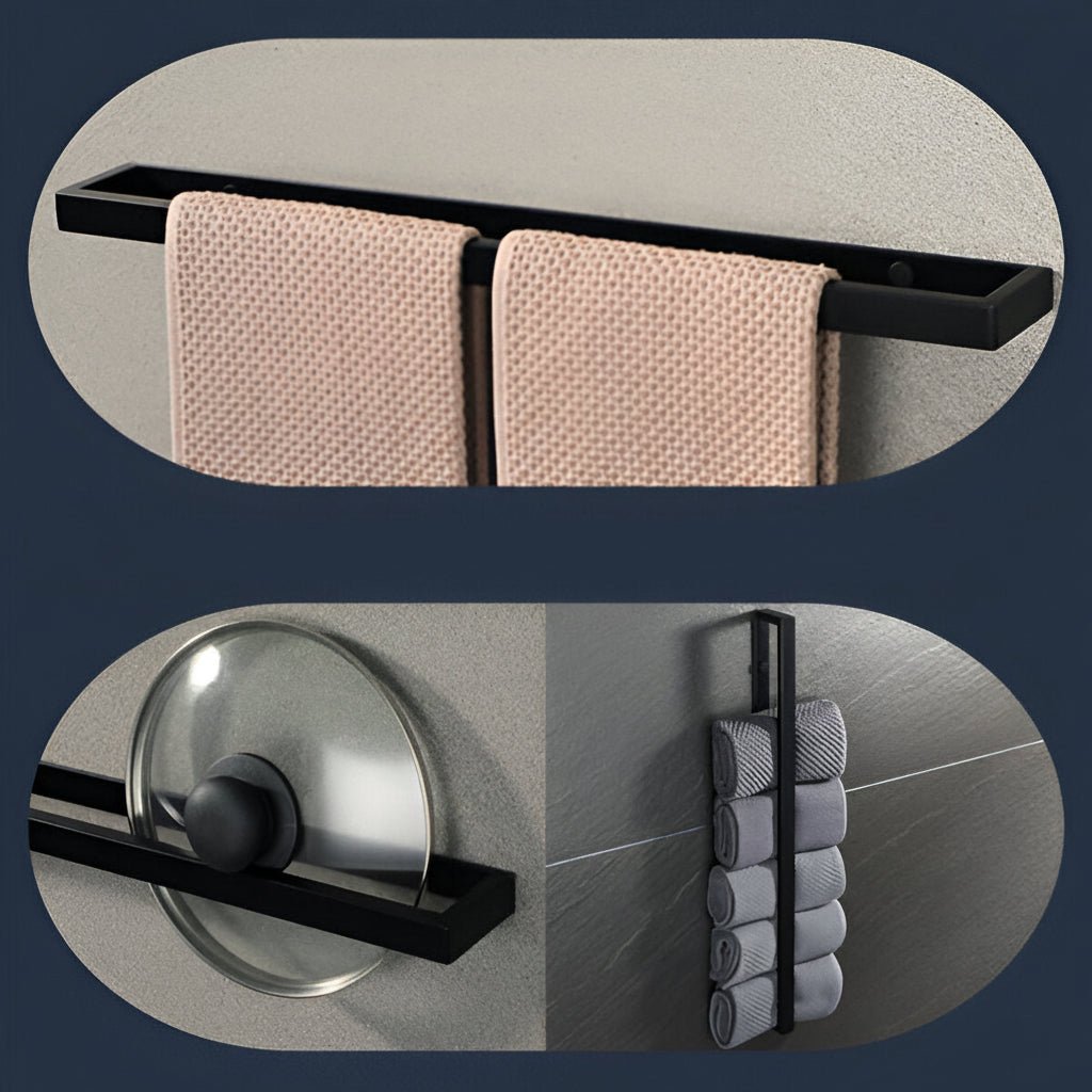 BARHOLD – Wall-mounted towel rack made of sturdy stainless steel