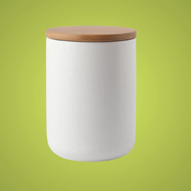 BAMBOOFRESH Ceramic Storage Jars – Airtight & Stylish for Every Kitchen