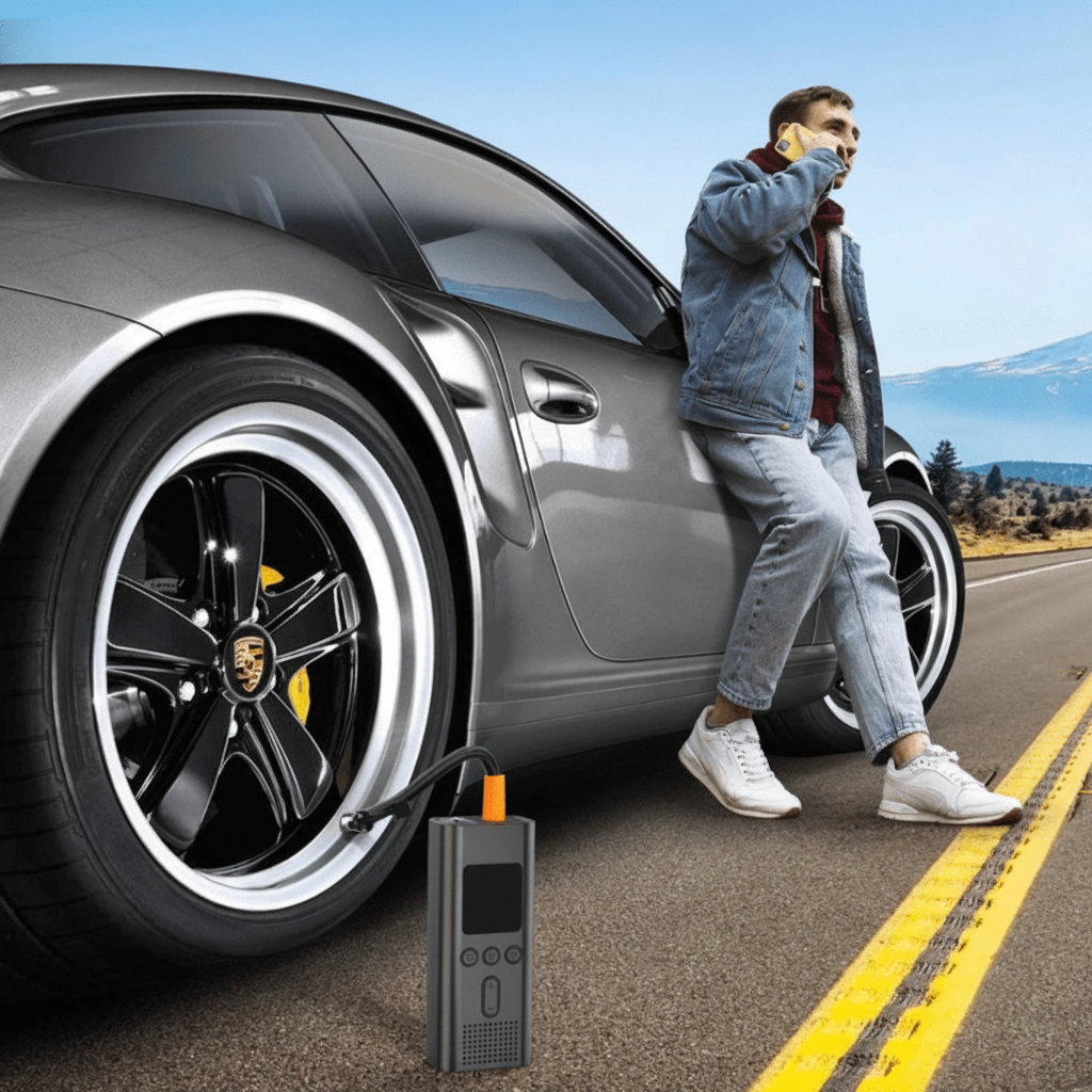 AirCharge Max - Cordless air pump with 150 PSI & LCD display