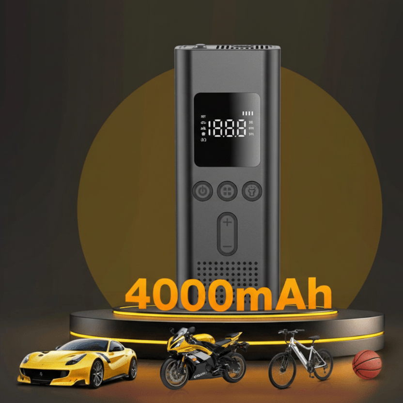 AirCharge Max - Cordless air pump with 150 PSI & LCD display