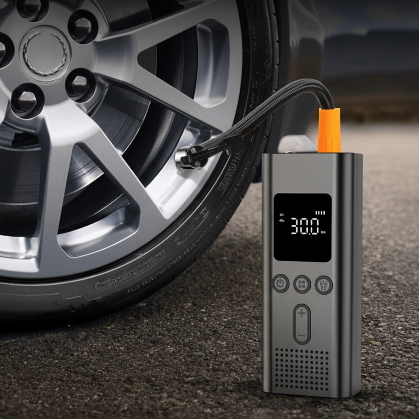 AirCharge Max - Cordless air pump with 150 PSI & LCD display