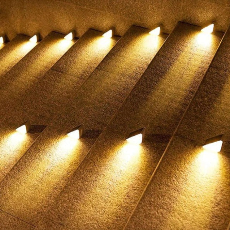 Solar Step Lights Outdoor Stairs