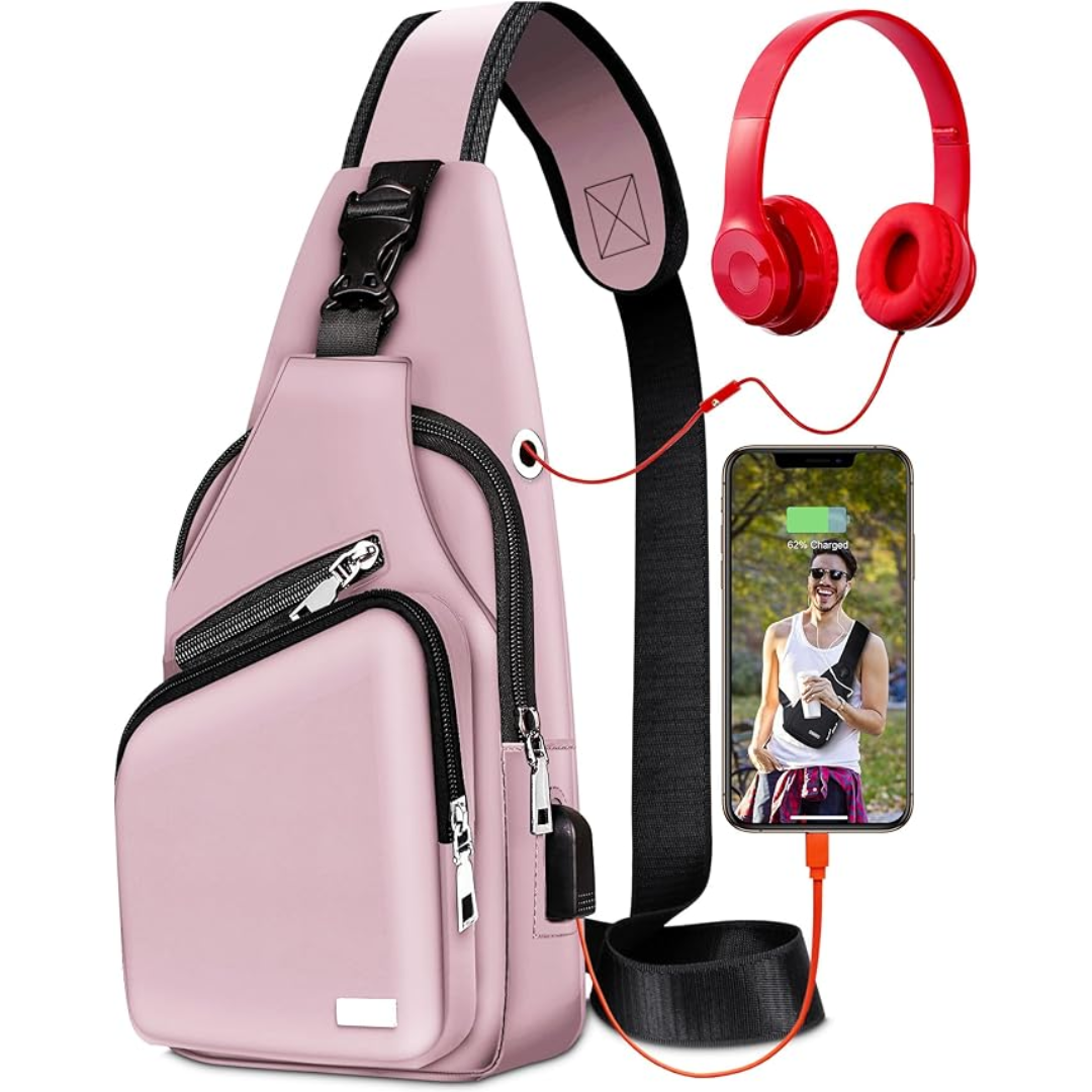Waterproof Sling Bag Travel Hiking Crossbody