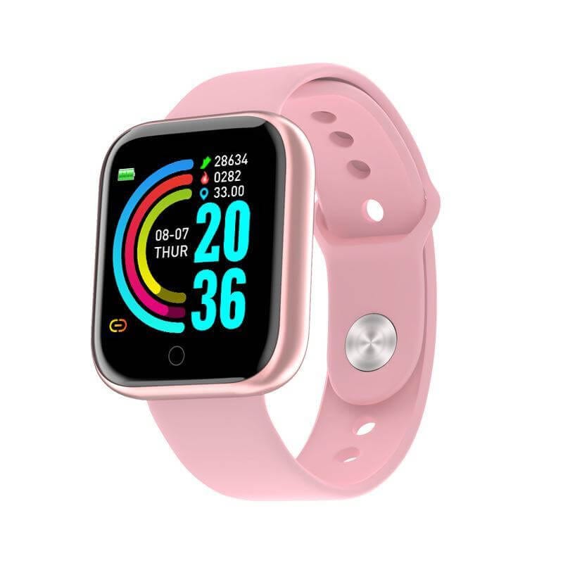Android Smartwatch and Fitness Tracker with Heart Rate and Sleep Data | Call, Message and Sedentary Reminders | Eight Colors
