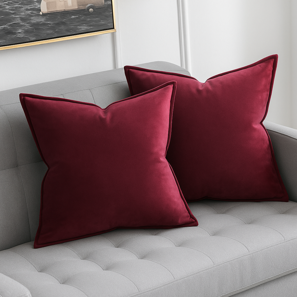 Velvet Cushion Cover Decorative Pillowcase