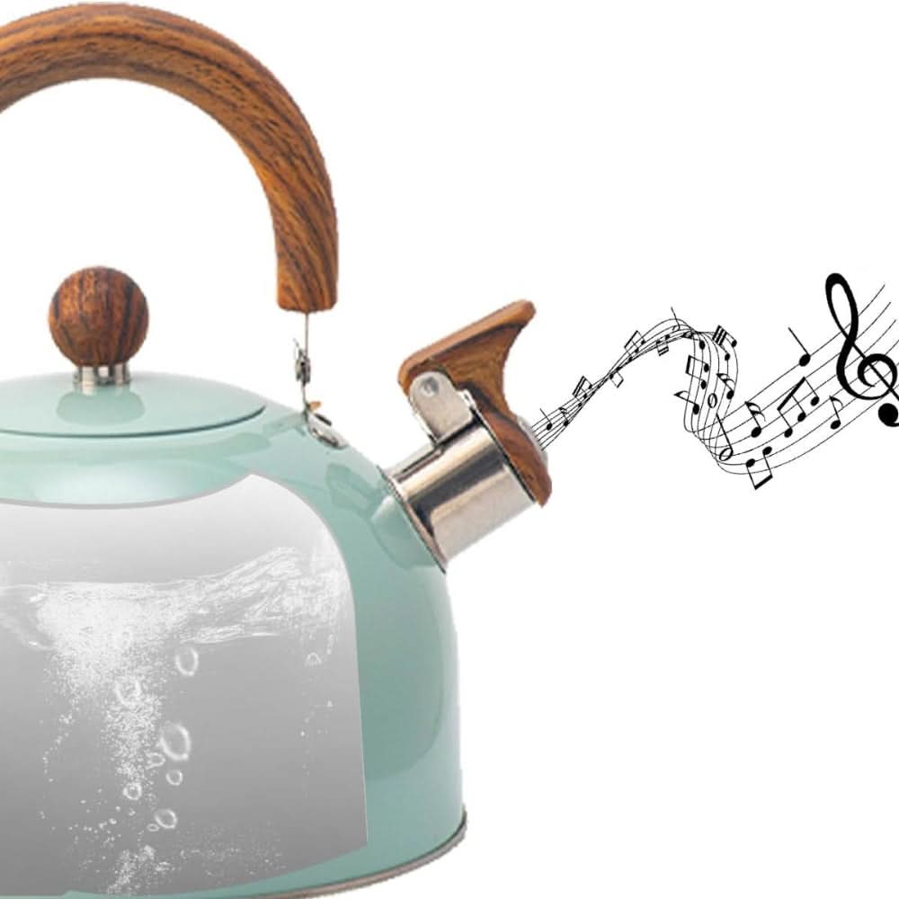 Stainless Steel Whistling Kettle Ergonomic Handle