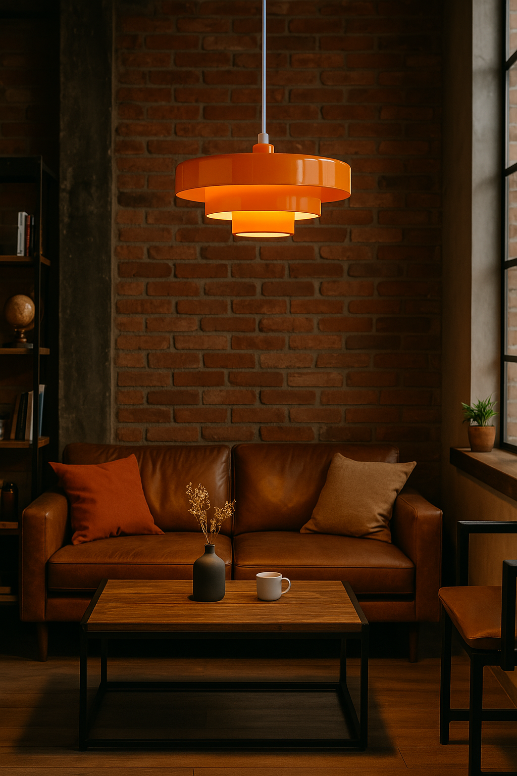 Vintage LED Pendant Light for Kitchen, Dining Room and Living Room – Ceiling Hanging Lamp