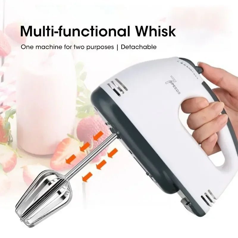 BEAT FORCE – Electric Hand Mixer with 5 Speed Settings
