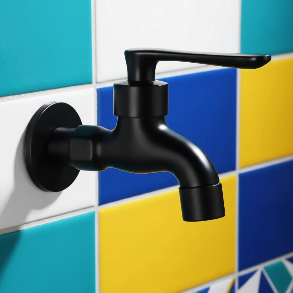 AQUAMOUNT – Wall-mounted water tap – Practical solution for home and garden