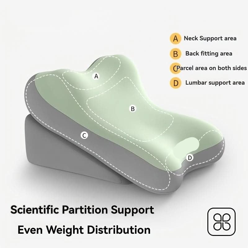 Adjustable Wedge Pillow 14.6 x 23.6 x 17.7 In | Soft Foam Cushion | Ergonomic Back Support for Bed, Sofa & Reading, 5 Colors