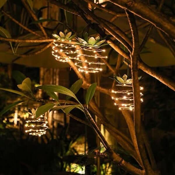 Solar Garden Lantern Warm LED