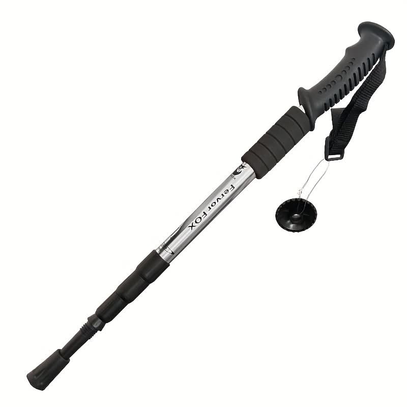 Adjustable Telescopic Hiking Trekking Pole 4 Height Levels | 6 Colors | Anti-Slip Lightweight Alloy Support for Outdoor Trails