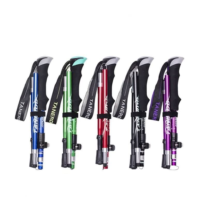 Collapsible Adjustable Trekking Poles Hiking