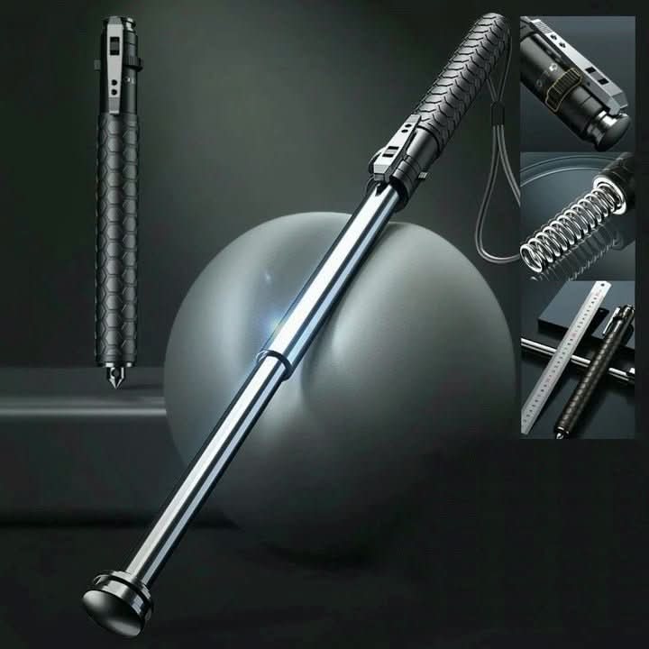 Automatic Folding Walking Stick Adjustable Cane