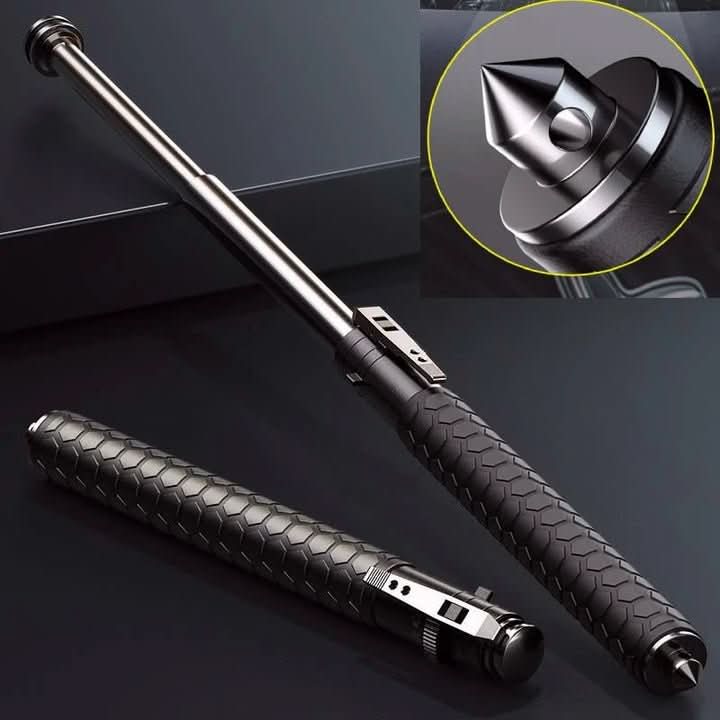 Automatic Folding Walking Stick Adjustable Cane