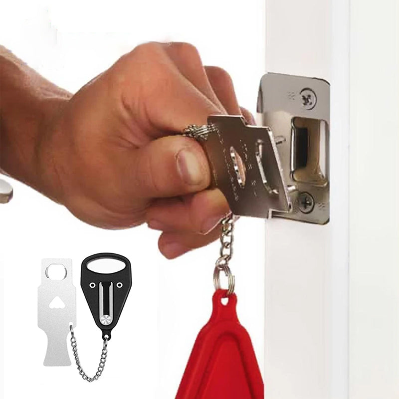 Portable Stainless Steel Door Lock