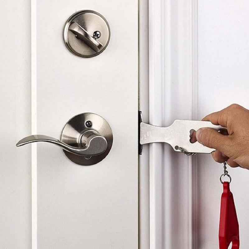 Portable Stainless Steel Door Lock