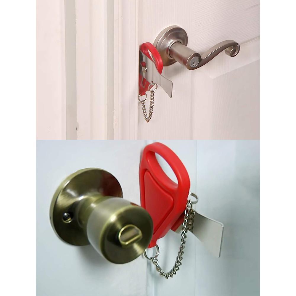 Portable Stainless Steel Door Lock