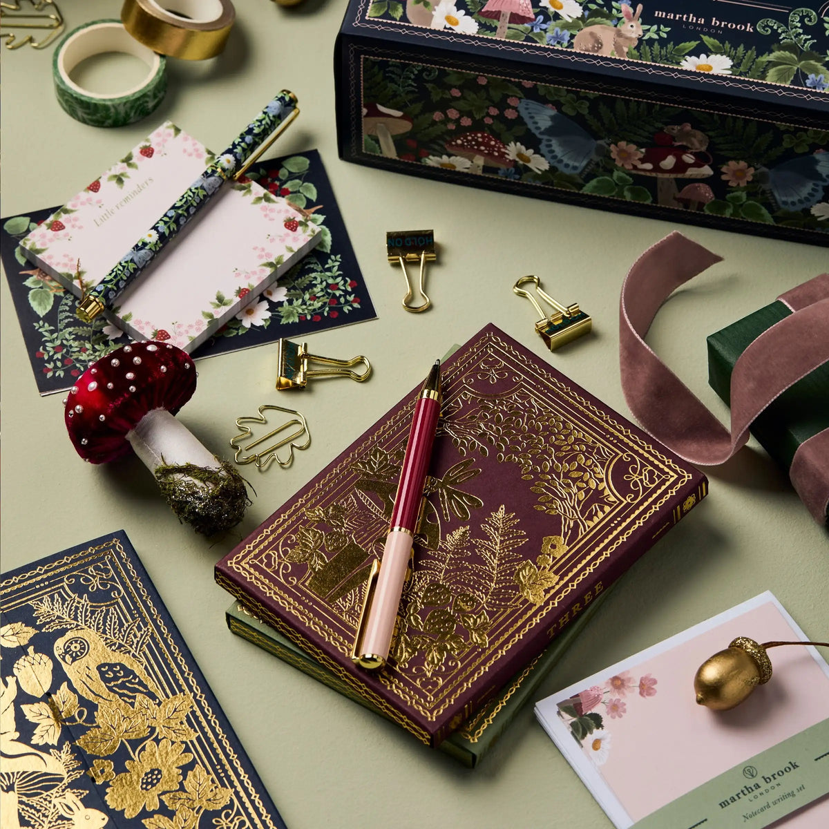 Stationery Advent Calendar with 24 Surprises | Christmas Countdown with Pens, Notebooks and Stickers | Xmas Gift