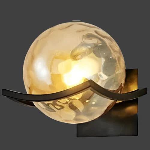 LED Wall Lamp Glass Panel