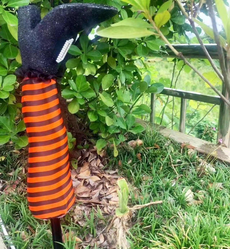 Witch Legs Halloween Yard Stake | Striped Stockings And Pointed Shoes In 5 Colors | Weather Resistant, No Tools