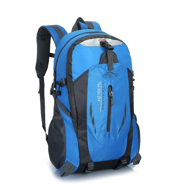 Water Repellent Travel Backpack for Hiking and Outdoor Trips | Abrasion Resistant Fabric, Several Compartments
