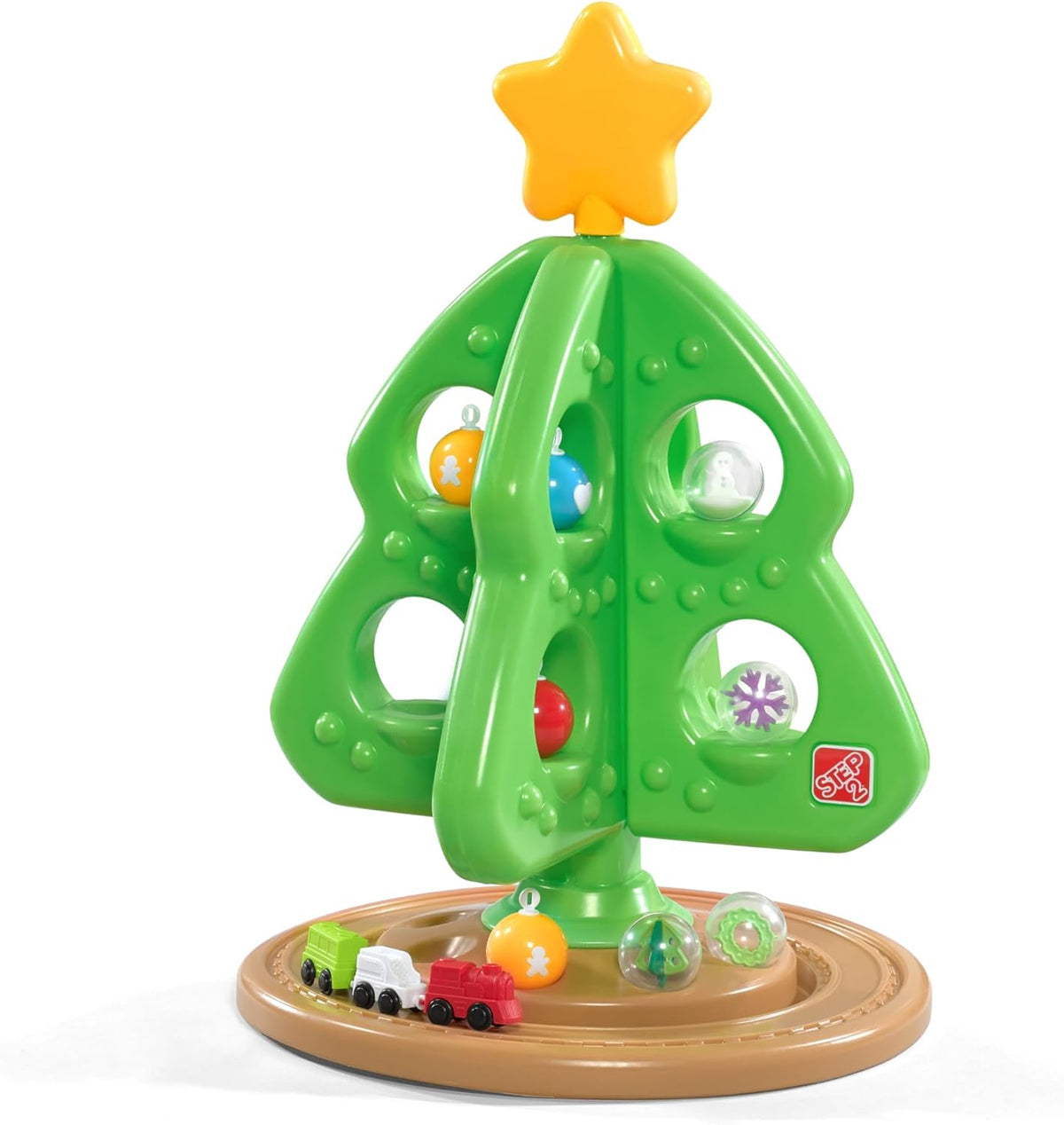 Interactive Christmas Tree Toy for Toddlers | Educational Xmas Play Set with Colourful Ornaments | Festive Gift from 1.5 Years