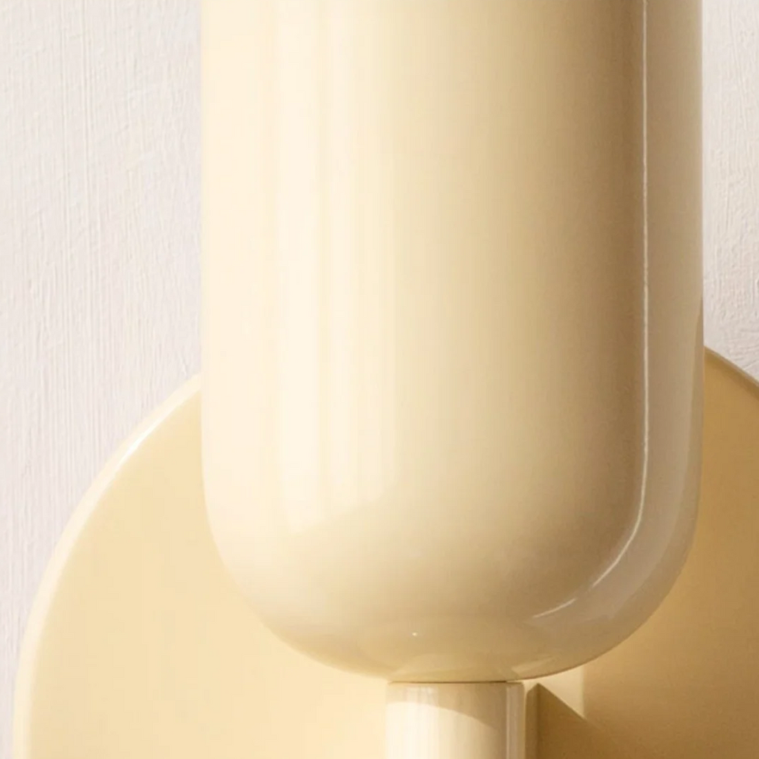 Modern Scandinavian Wall Sconce | Two Light Metal Fixture for Bedroom, Hallway or Living Room | 6 Color Combinations