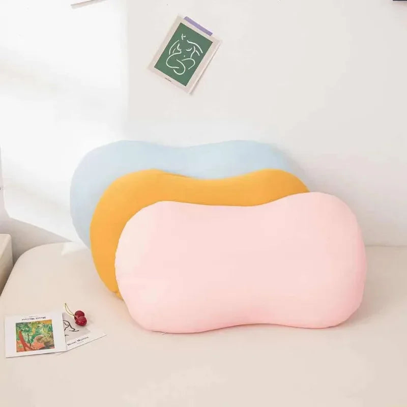 Contoured Memory Foam Neck Pillow for Side Sleepers | Removable Washable Cover and Breathable Polyester | 3 Colors
