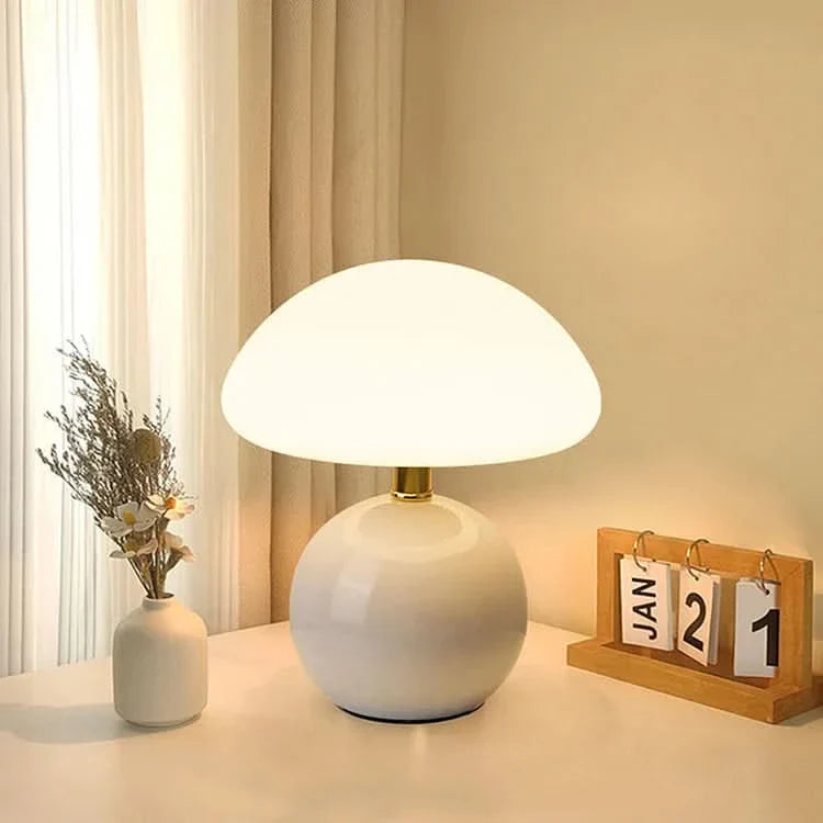 Ceramic LED Table Lamp Cloud Design