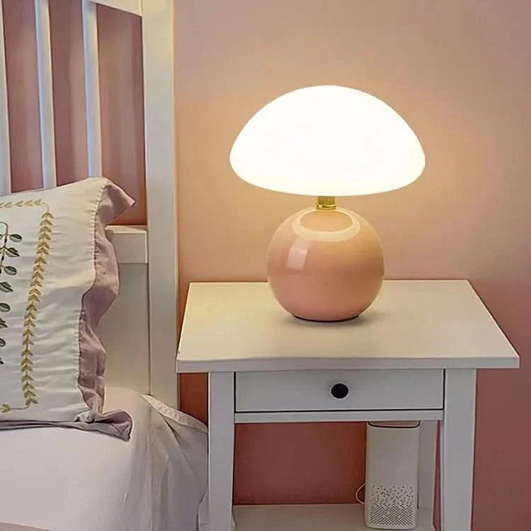 Ceramic LED Table Lamp Cloud Design