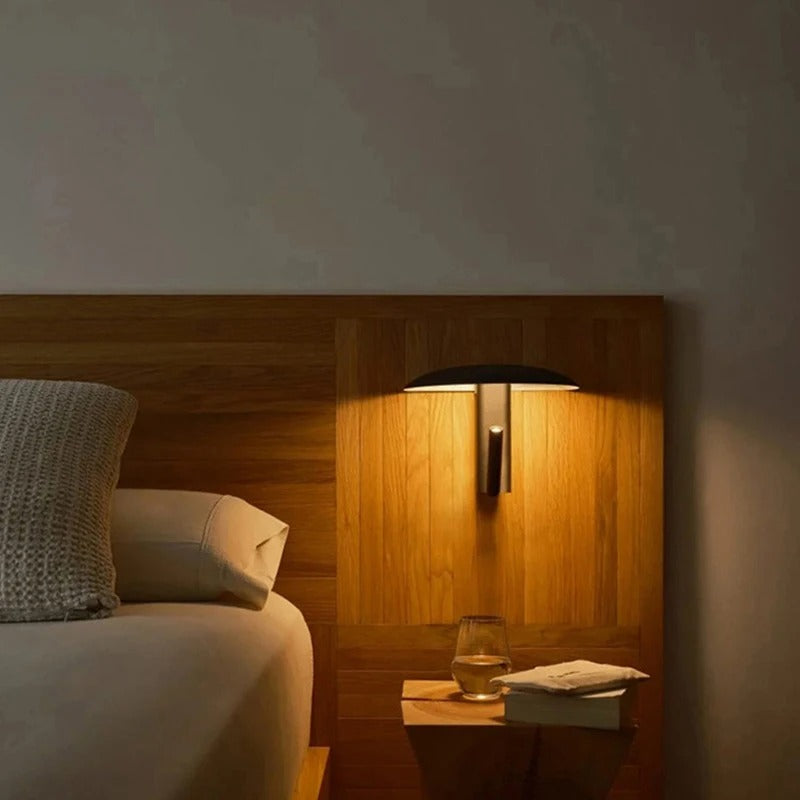 Minimalist Mushroom Wall Lamp for Cozy Interiors