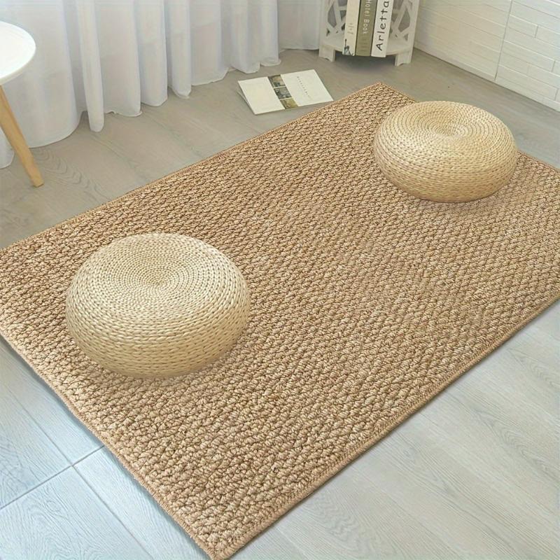 Jute Look Doormat for the Entrance Hall | Backing Grips Even When Wet | Machine Washable Doorway Mat in Two Sizes