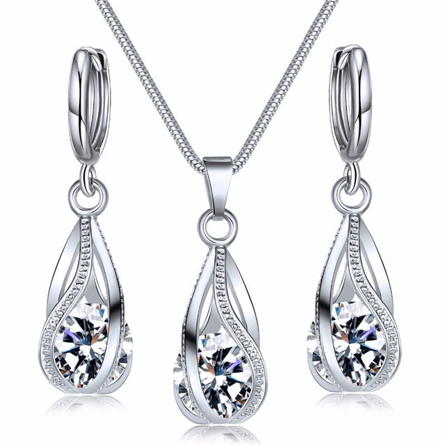 Christmas Earrings in 925 Silver | Festive Holiday Jewelry with Hook Fastening | Blue, White, Pink or Orange Designs