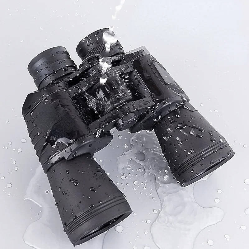 20x50 Long Range Binoculars with BAK4 Prisms | Tripod Thread, Phone Adapter Mount | IPX4 Splash Resistant