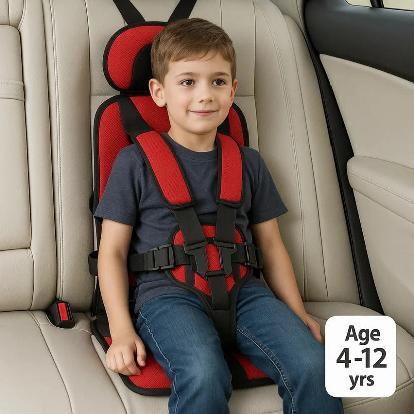 Compact Child Travel Seat with Foldable Design – Portable Booster Seat for On-the-Go Use