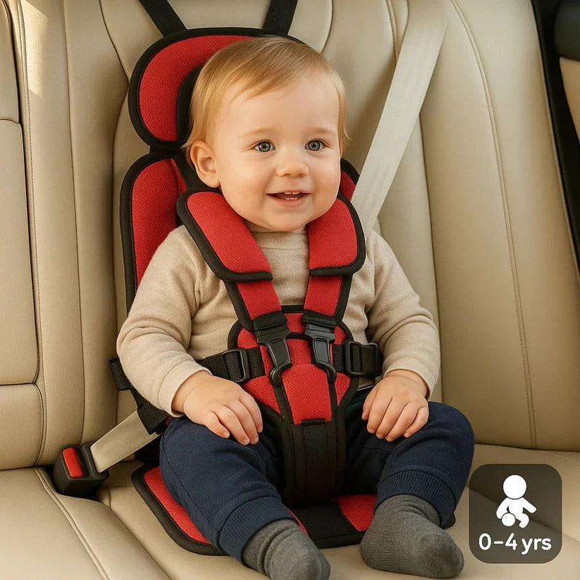 Compact Child Travel Seat with Foldable Design – Portable Booster Seat for On-the-Go Use