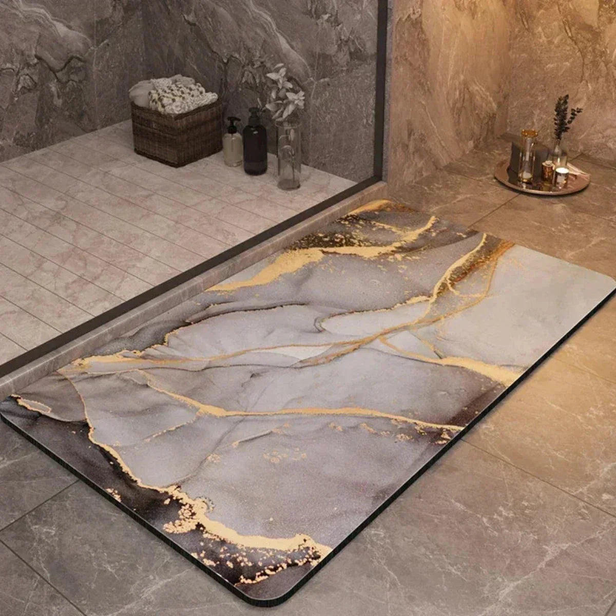 Anti-Slip Quick Dry Bath Mat - Ultra Absorbent Design