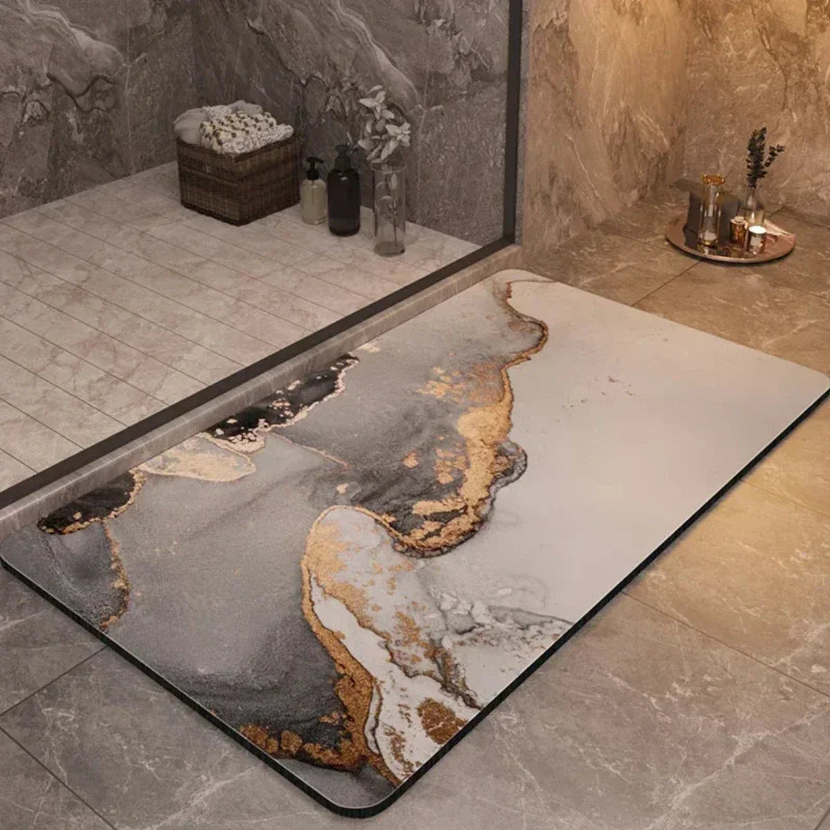 Anti-Slip Quick Dry Bath Mat - Ultra Absorbent Design