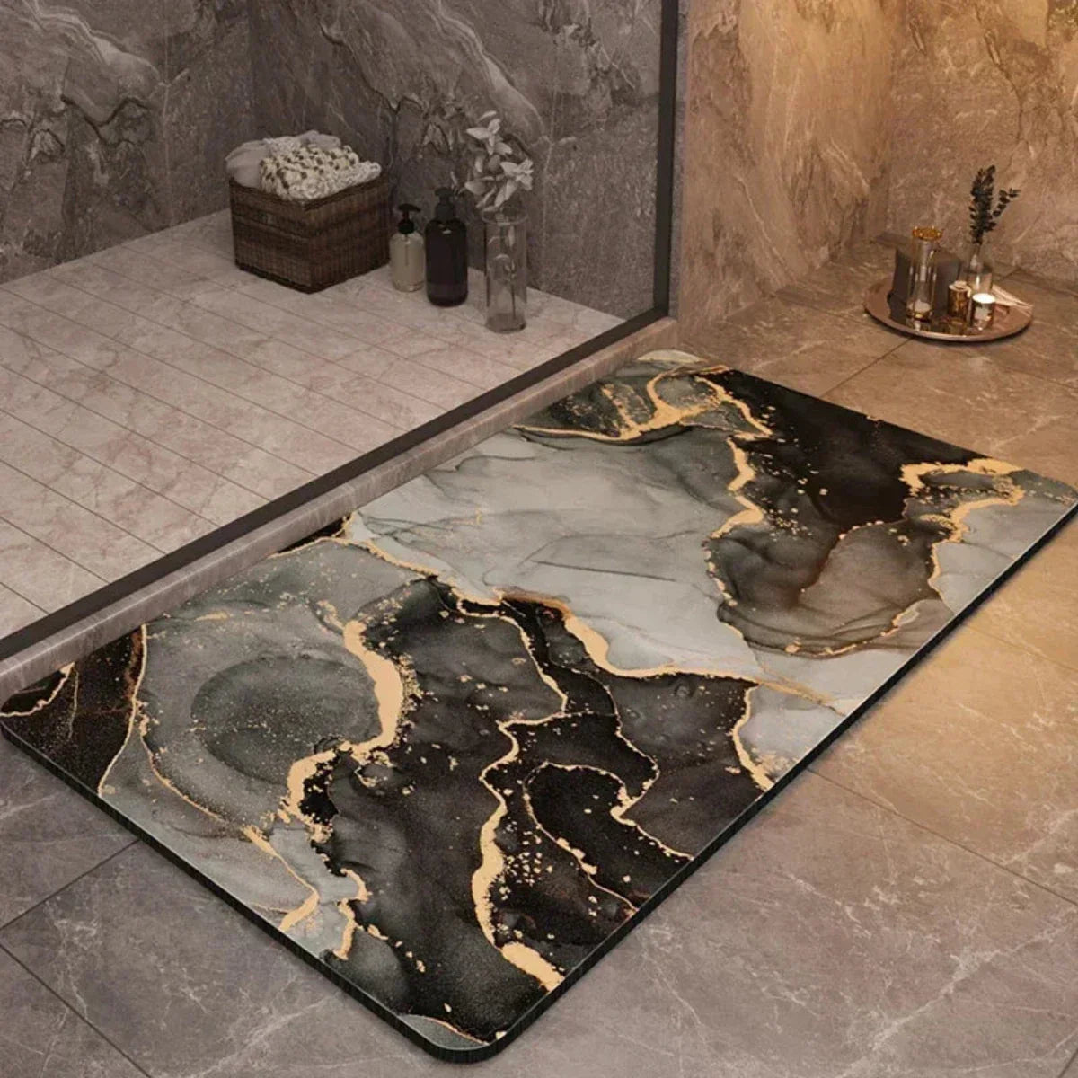 Anti-Slip Quick Dry Bath Mat - Ultra Absorbent Design