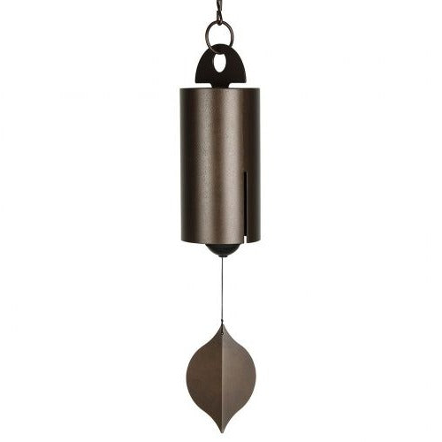 Wind chime bell showing the four evenly spaced sound openings
