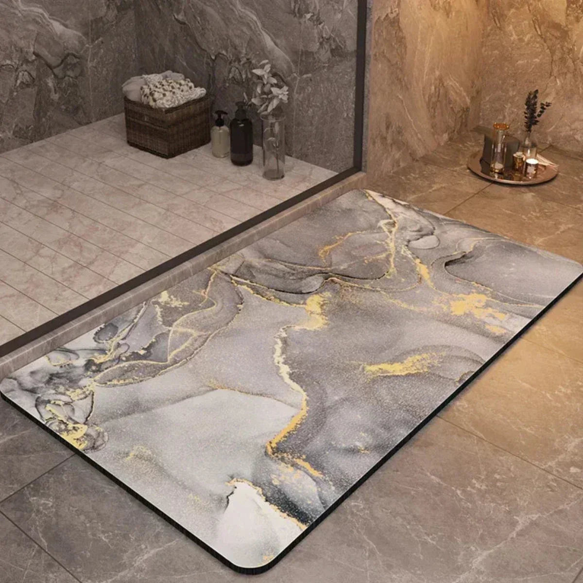 Anti-Slip Quick Dry Bath Mat - Ultra Absorbent Design
