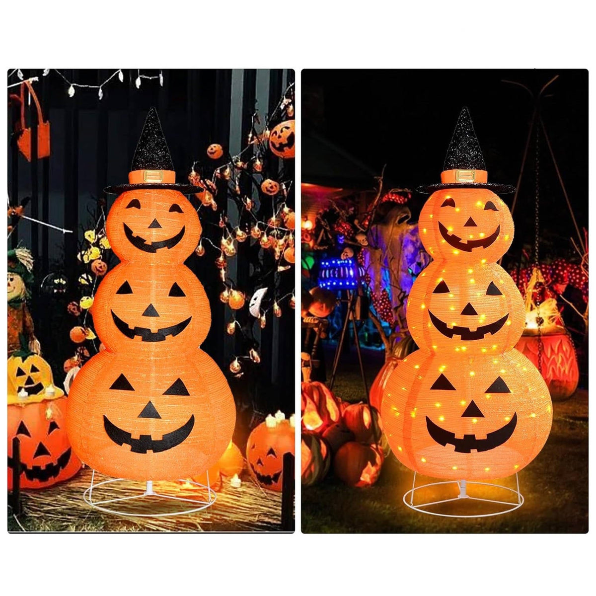Battery box and on off switch for the LED pumpkin decoration