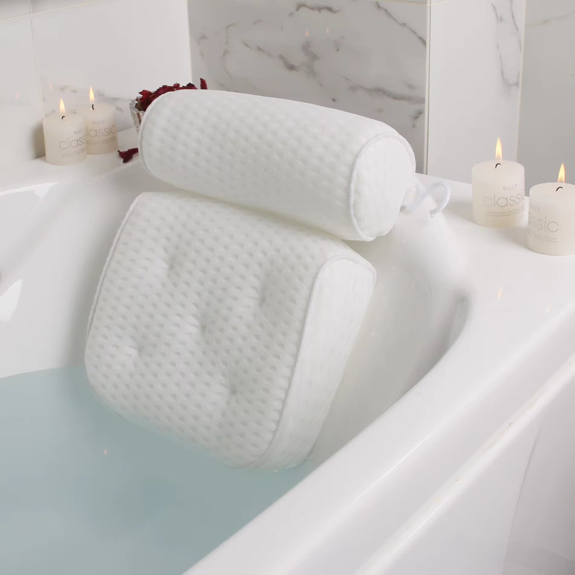 Bath Pillow for Bathtub Support